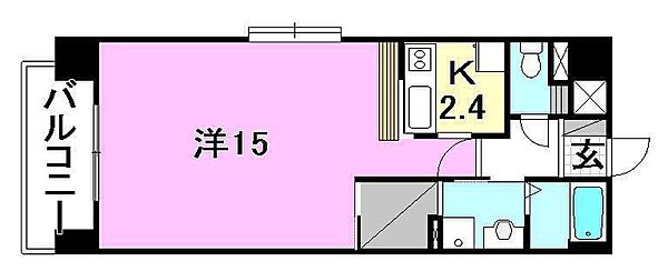 フィオラ 903 号室｜愛媛県松山市竹原2丁目(賃貸マンション1K・9階・40.00㎡)の写真 その2