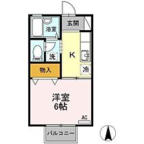 グランシャリオ 205 号室 ｜ 愛媛県松山市正円寺1丁目（賃貸アパート1K・2階・23.60㎡） その2