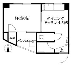 東石井中村ビル 201 号室 ｜ 愛媛県松山市東石井2丁目（賃貸マンション1DK・2階・21.45㎡） その2