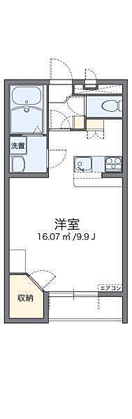 レオパレス蒼　1 108 号室｜愛媛県松山市古川南2丁目(賃貸アパート1K・1階・31.05㎡)の写真 その2