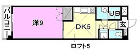 モルトリエータ 407 号室 ｜ 愛媛県松山市小栗3丁目（賃貸マンション1DK・4階・44.10㎡） その2