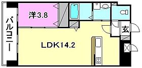 アプリール 102 号室 ｜ 愛媛県松山市泉町（賃貸マンション1LDK・1階・42.43㎡） その2