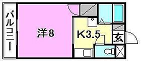 ハイツ紫 105 号室 ｜ 愛媛県松山市樽味4丁目（賃貸マンション1K・1階・26.40㎡） その2