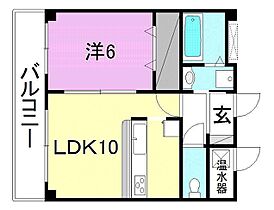 パークハイツ道後 101 号室 ｜ 愛媛県松山市道後町1丁目（賃貸マンション1LDK・1階・38.88㎡） その2