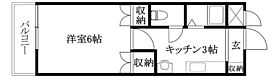 メゾンドインカルシ 202 号室 ｜ 愛媛県伊予郡松前町伊予郡西古泉（賃貸マンション1K・2階・28.80㎡） その2