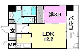 アーバン松前町 902 号室 ｜ 愛媛県松山市松前町3丁目（賃貸マンション1LDK・9階・36.46㎡） その2