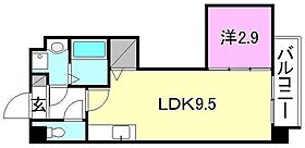 GRACE troisi`eme（グレーストルワジエム） 802 号室 ｜ 愛媛県松山市立花2丁目（賃貸マンション1LDK・8階・31.76㎡） その2