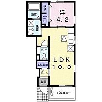 サンハイム 102 号室 ｜ 愛媛県松山市東石井1丁目（賃貸アパート1LDK・1階・37.76㎡） その2