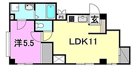 石丸ビル（勝山） 303 号室 ｜ 愛媛県松山市勝山町2丁目（賃貸マンション1LDK・3階・42.90㎡） その2