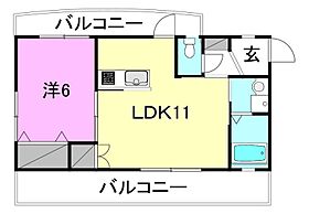 フル・ブルーム 101 号室 ｜ 愛媛県松山市立花1丁目（賃貸マンション1LDK・1階・39.33㎡） その2