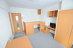 レオパレスまりあ 202 号室 2階1Kのリビング/ダイニング