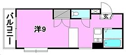 HAMASHOPRIMO ワンルームの間取図画像