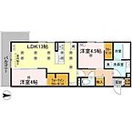 愛媛県松山市朝美2丁目：物件画像／株式会社日本エイジェント　湊町中央店