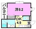 ラフィネ道後樋又1階4.1万円