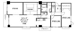 ロイヤルメゾン岩崎町 4LDKの間取図画像