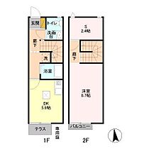 グレイス浜野　Ａ 102 ｜ 千葉県千葉市中央区浜野町（賃貸テラスハウス1DK・1階・43.33㎡） その2