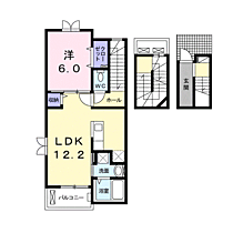 エレガント　リブ　II 302 ｜ 埼玉県入間郡毛呂山町南台５丁目3-1（賃貸アパート1LDK・3階・53.00㎡） その2