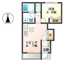 エイ・ティ　テラス 101 ｜ 宮城県石巻市渡波字栄田（賃貸アパート1LDK・1階・38.19㎡） その2