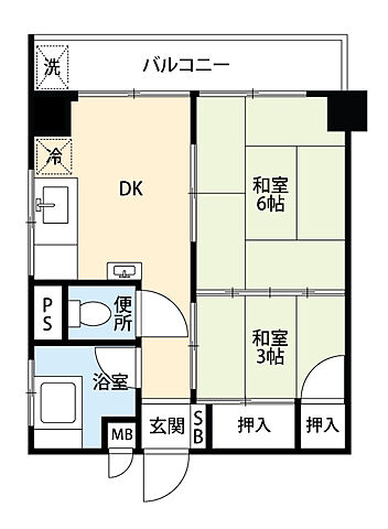 間取り ジュウエル大塚 1階/-