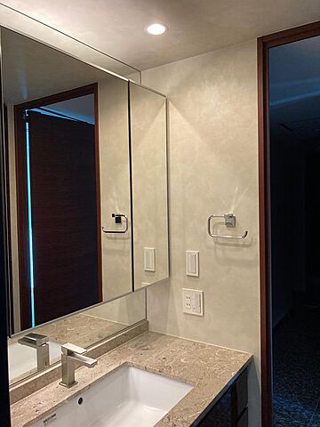 洗面 シティタワー麻布十番 24階/-