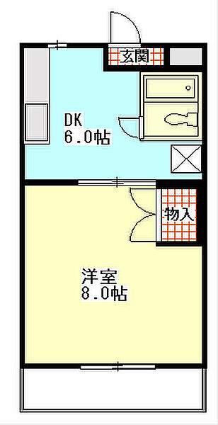 グッドフェローズ 401｜静岡県袋井市田町２丁目(賃貸マンション1DK・4階・25.92㎡)の写真 その2