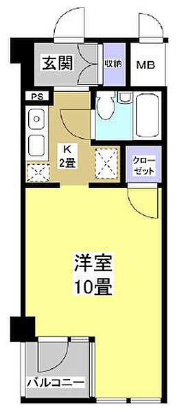 遠鉄ハイツ自校駅ビル 406｜静岡県浜松市中央区小池町(賃貸マンション1K・4階・29.70㎡)の写真 その2