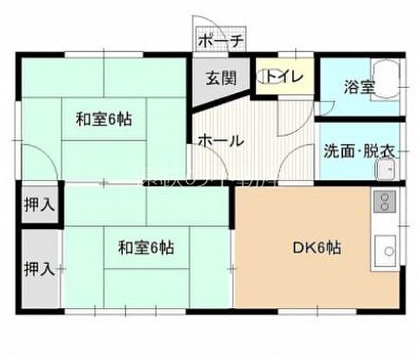 細島川合様貸家 -｜静岡県浜松市中央区細島町(賃貸一戸建2DK・--・44.71㎡)の写真 その2