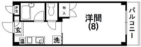 カーサアスカル 303 ｜ 静岡県浜松市中央区佐藤２丁目13-30（賃貸マンション1K・3階・24.24㎡） その2