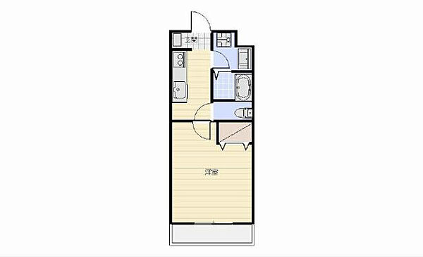 マンション秀 206｜静岡県浜松市中央区和合町(賃貸マンション1K・2階・25.92㎡)の写真 その2