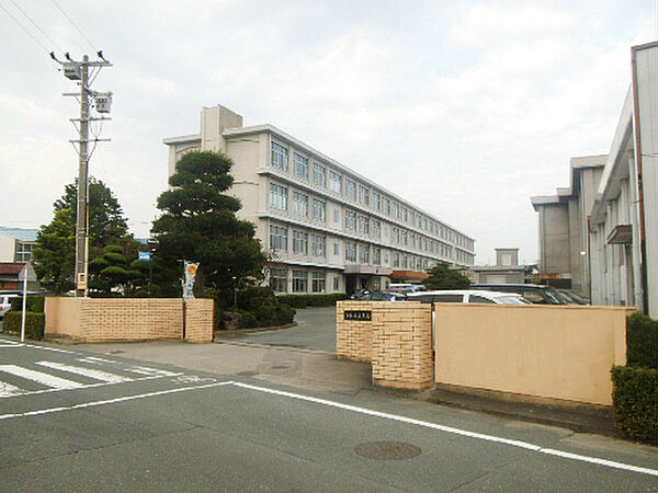 画像22:浜松市立天竜中学校（687m）
