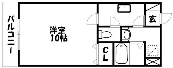 たちばな参番館 103｜静岡県浜松市中央区佐藤２丁目(賃貸マンション1K・1階・29.97㎡)の写真 その2