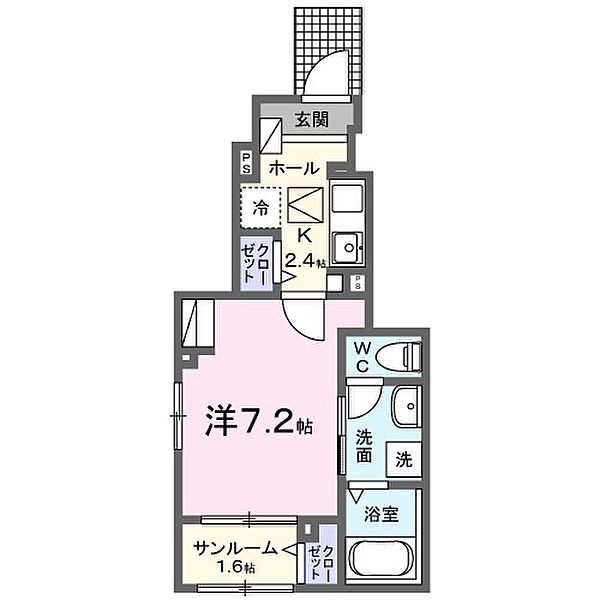 イースト　ヒル 103｜静岡県浜松市中央区北寺島町(賃貸アパート1K・1階・29.72㎡)の写真 その2