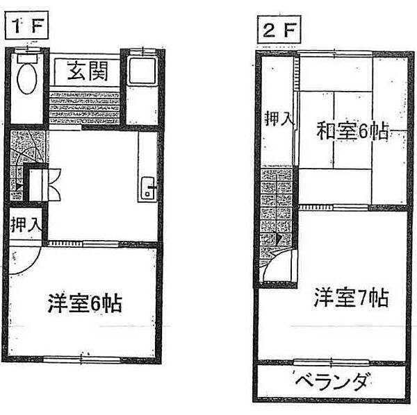 コーポサンプラザ C｜静岡県浜松市中央区住吉４丁目(賃貸テラスハウス3DK・--・49.00㎡)の写真 その2