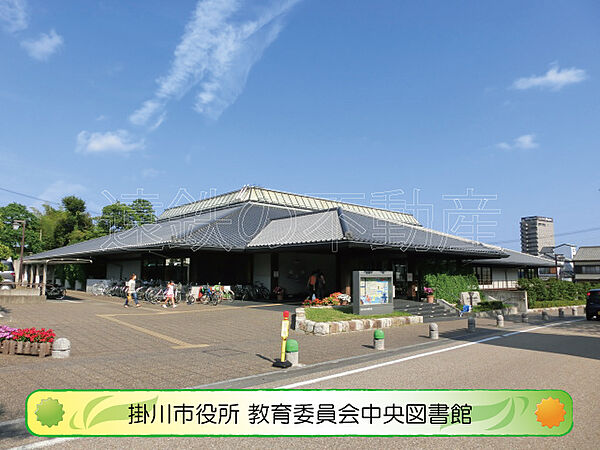 画像19:掛川市立中央図書館（1057m）