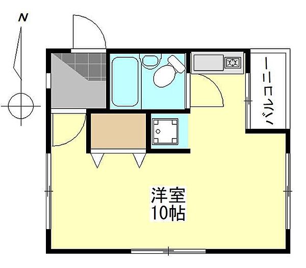 ソレイユII（寺島町） 3B｜静岡県浜松市中央区寺島町(賃貸マンション1R・3階・22.00㎡)の写真 その2