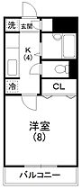 YKバンブーII 203 ｜ 静岡県浜松市中央区上新屋町55-1（賃貸マンション1K・2階・25.92㎡） その2