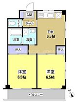 グランドールIII 103 ｜ 静岡県浜松市中央区上島２丁目22-4（賃貸マンション1LDK・1階・47.52㎡） その2