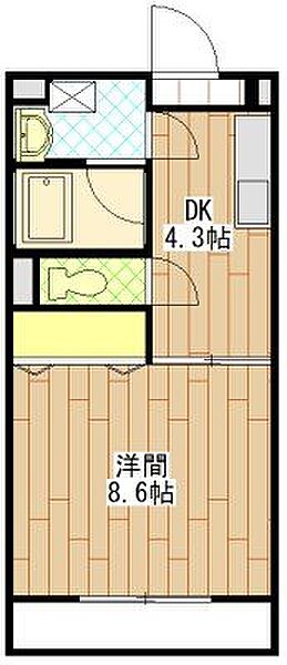 メゾン・アージュ 106｜静岡県袋井市川井(賃貸マンション1DK・1階・30.35㎡)の写真 その2