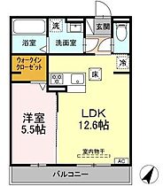 コスモ 103 ｜ 静岡県浜松市中央区子安町317-13（賃貸アパート1LDK・1階・43.36㎡） その2