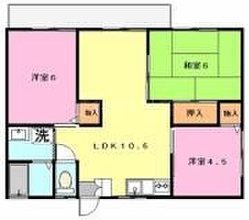 邸永田 102｜静岡県袋井市久能(賃貸アパート3LDK・1階・57.96㎡)の写真 その2