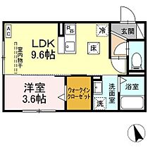 アリュール 102 ｜ 静岡県浜松市中央区元目町129番1（賃貸アパート1LDK・1階・33.42㎡） その2