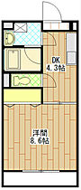 アプリ1 103 ｜ 静岡県磐田市海老塚719-1（賃貸マンション1DK・1階・30.35㎡） その2