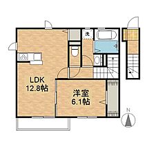 プランタII 202 ｜ 静岡県浜松市中央区入野町730（賃貸アパート1LDK・2階・51.60㎡） その2