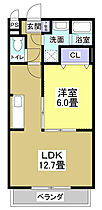 メトルオヴェール 106 ｜ 静岡県袋井市愛野1912-2（賃貸マンション1LDK・1階・40.12㎡） その2