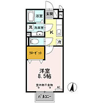 サニーコート丸領　B 102 ｜ 静岡県浜松市中央区雄踏１丁目27-11（賃貸アパート1K・1階・30.27㎡） その2