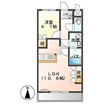 オリエンタルハイツ  ｜ 静岡県袋井市山科（賃貸アパート1LDK・1階・36.00㎡） その2