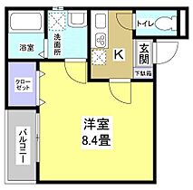 クレフラスト葵西A 203 ｜ 静岡県浜松市中央区葵西２丁目3-52（賃貸アパート1K・2階・25.40㎡） その2