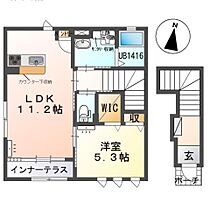 フォールブラン 201 ｜ 静岡県浜松市中央区小池町2608(仮)（賃貸アパート1LDK・2階・48.50㎡） その2