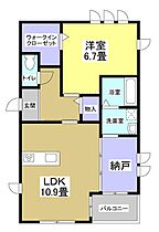 オークウッドハウス 102 ｜ 静岡県浜松市中央区和合町26-22（賃貸アパート1LDK・1階・50.42㎡） その2