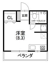 カレッジハイツII 210 ｜ 静岡県浜松市中央区布橋２丁目4-4（賃貸アパート1R・2階・23.50㎡） その2